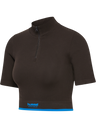 hmlKNITTED WOMENS ZIP TOP