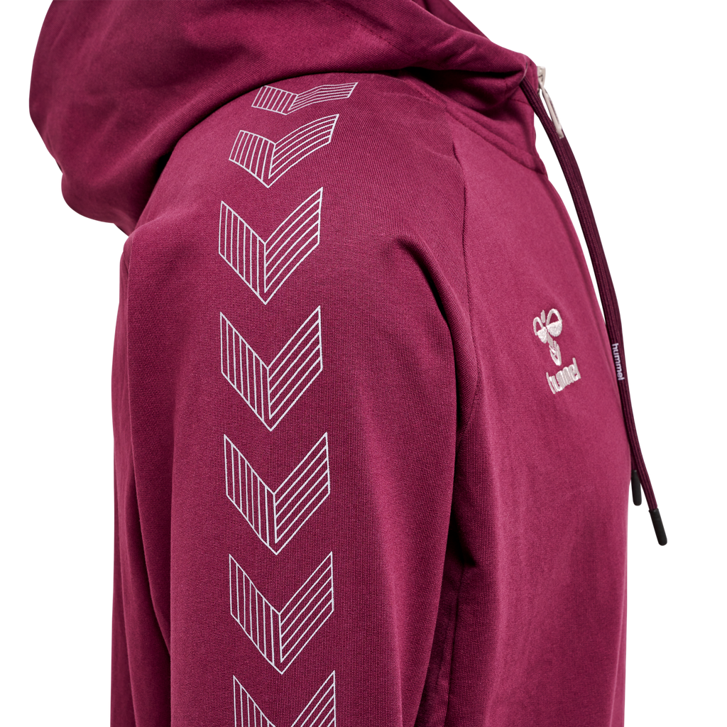 hmlMOVE GRID COTTON ZIP HOODIE