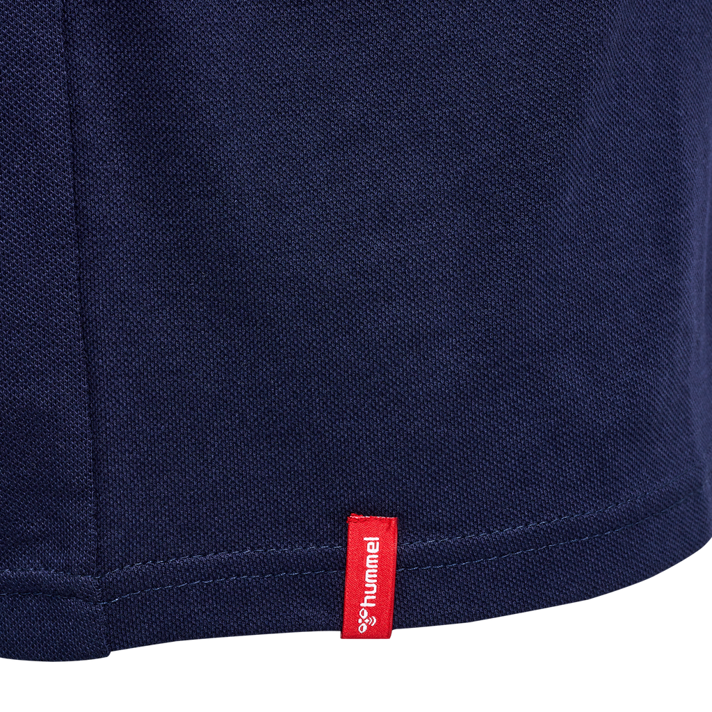 hmlRED STRETCH POLO