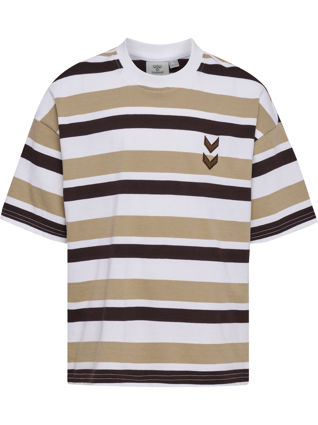 hmlJR SILLY S/S BOXY T-SHIRT STRIPE