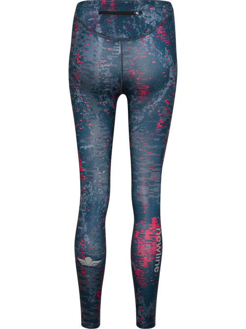 BLACK PRINTED WARM TIGHTS
