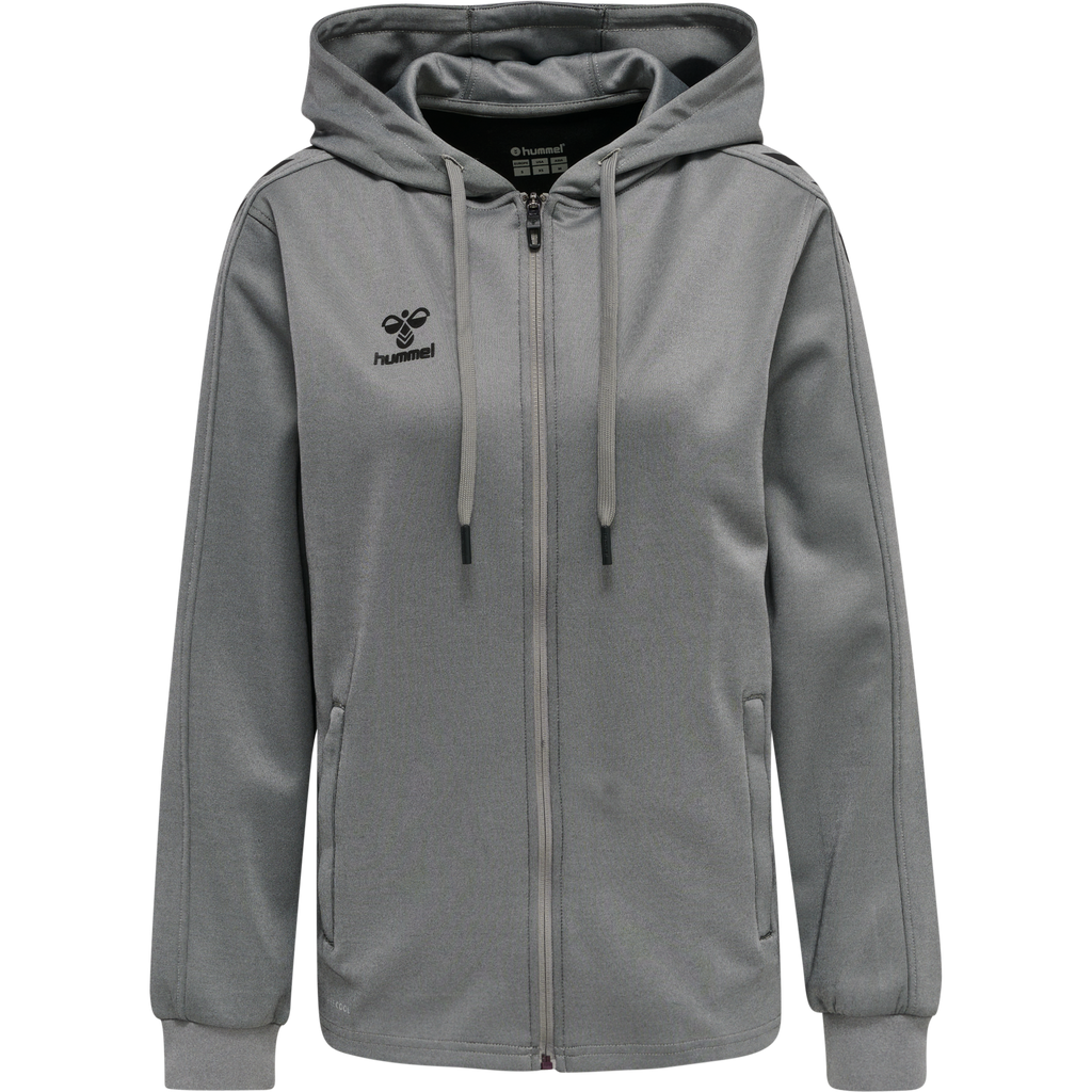 hmlCORE XK POLY ZIP HOOD SWEAT WOMA
