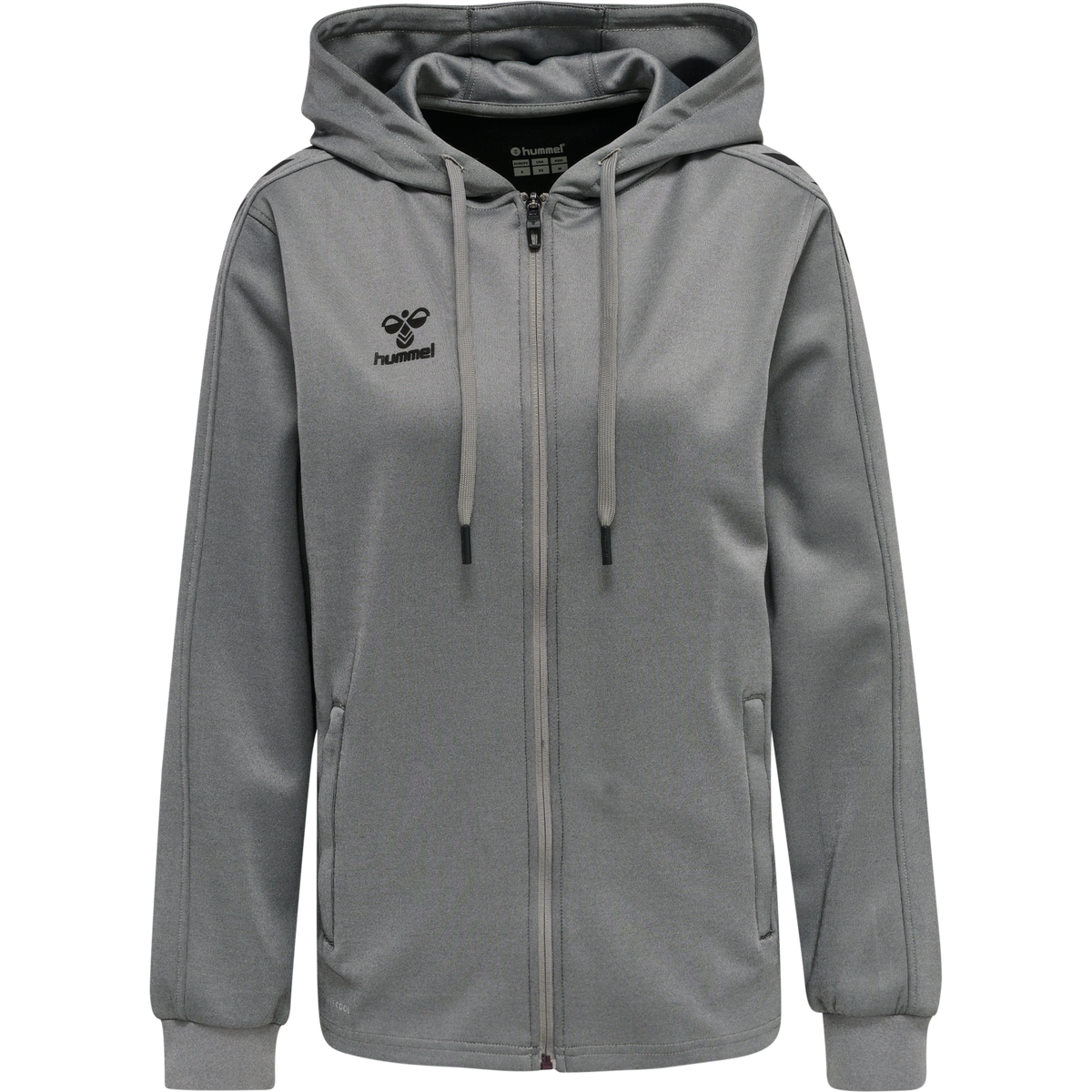 hmlCORE XK POLY ZIP HOOD SWEAT WOMA