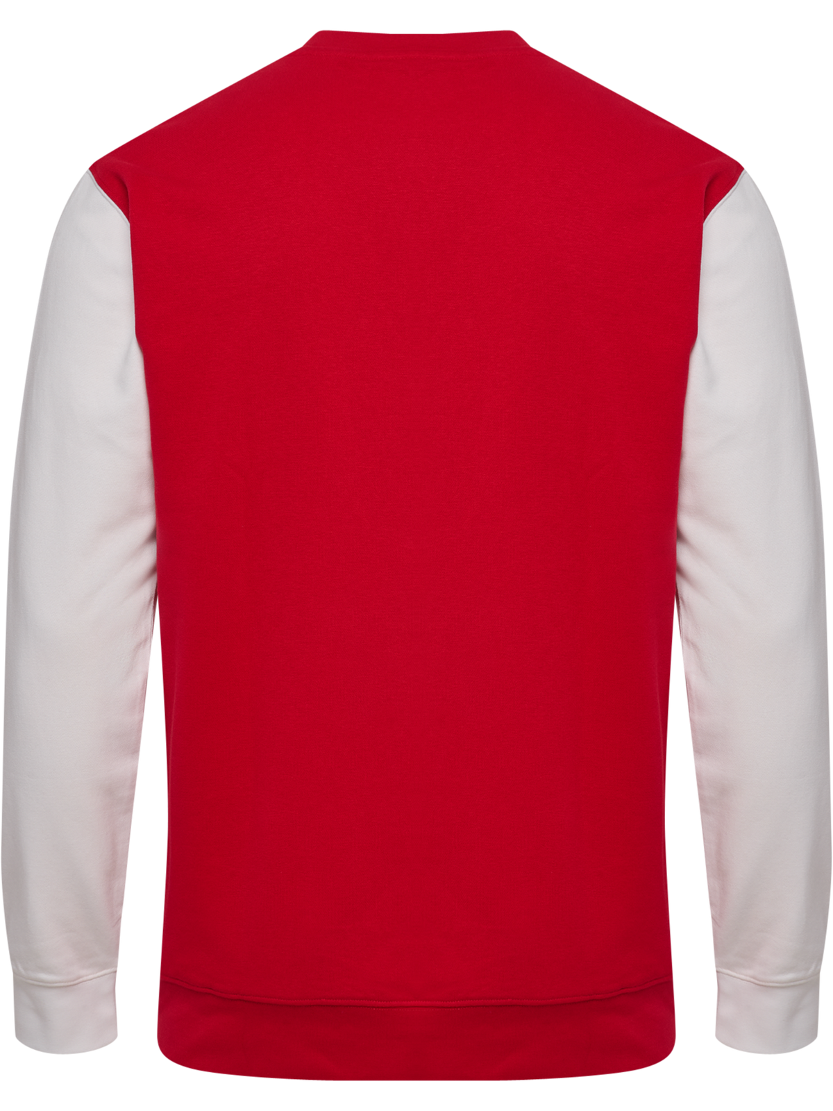 DBU 26 FAN RED-WHITE CREW NECK
