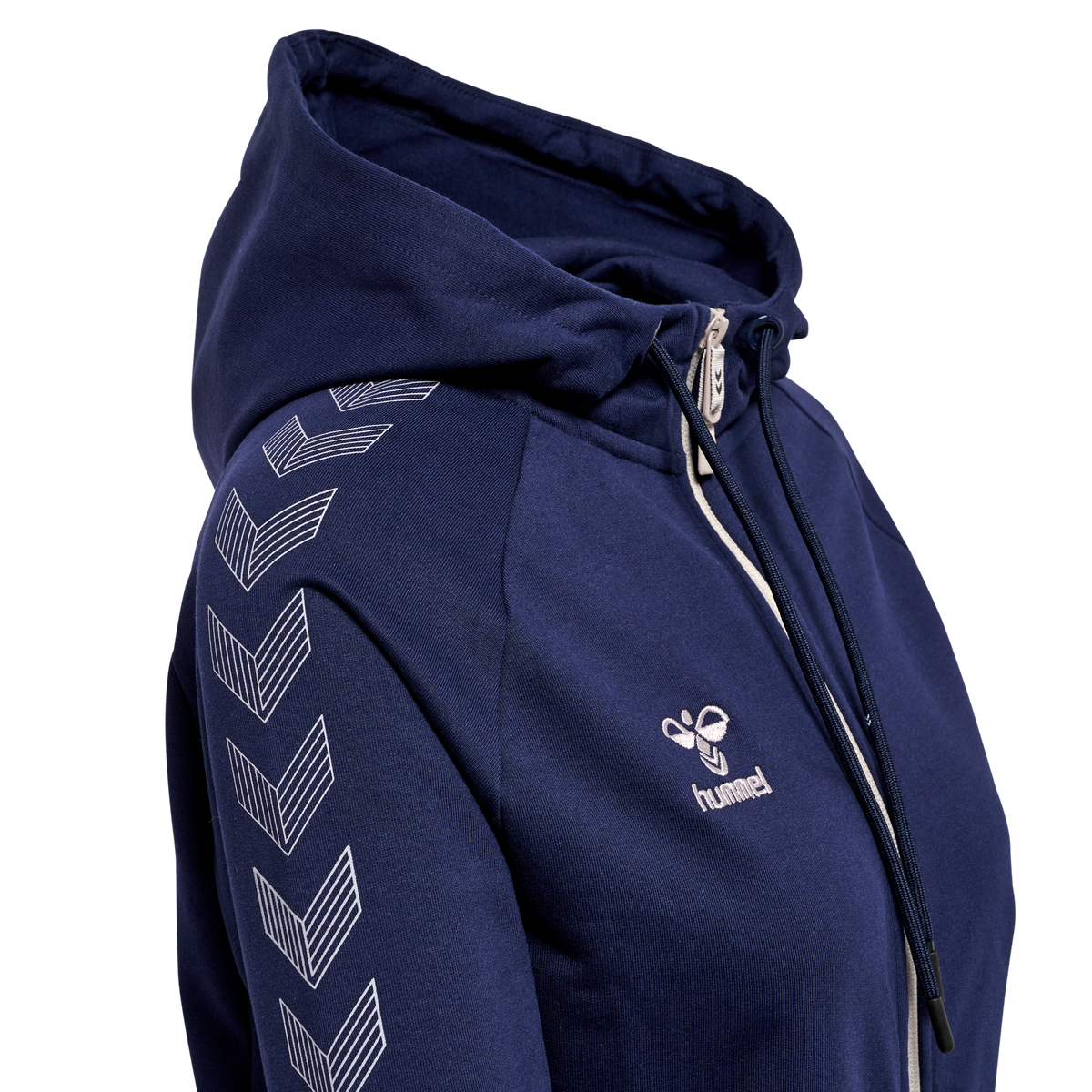 hmlMOVE GRID COTTON ZIP HOODIE WOMA