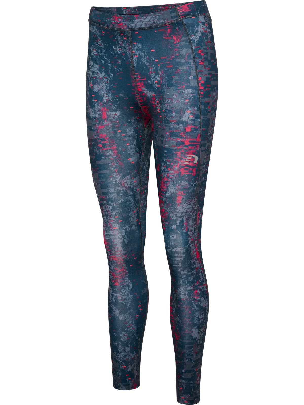 BLACK PRINTED WARM TIGHTS