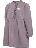 hmlMINI REG GLITTER DRESS L/S