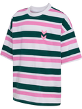 hmlJR SILLY S/S BOXY T-SHIRT STRIPE