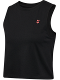 hmlHIIT CROPPED W MUSCLE TANK TOP