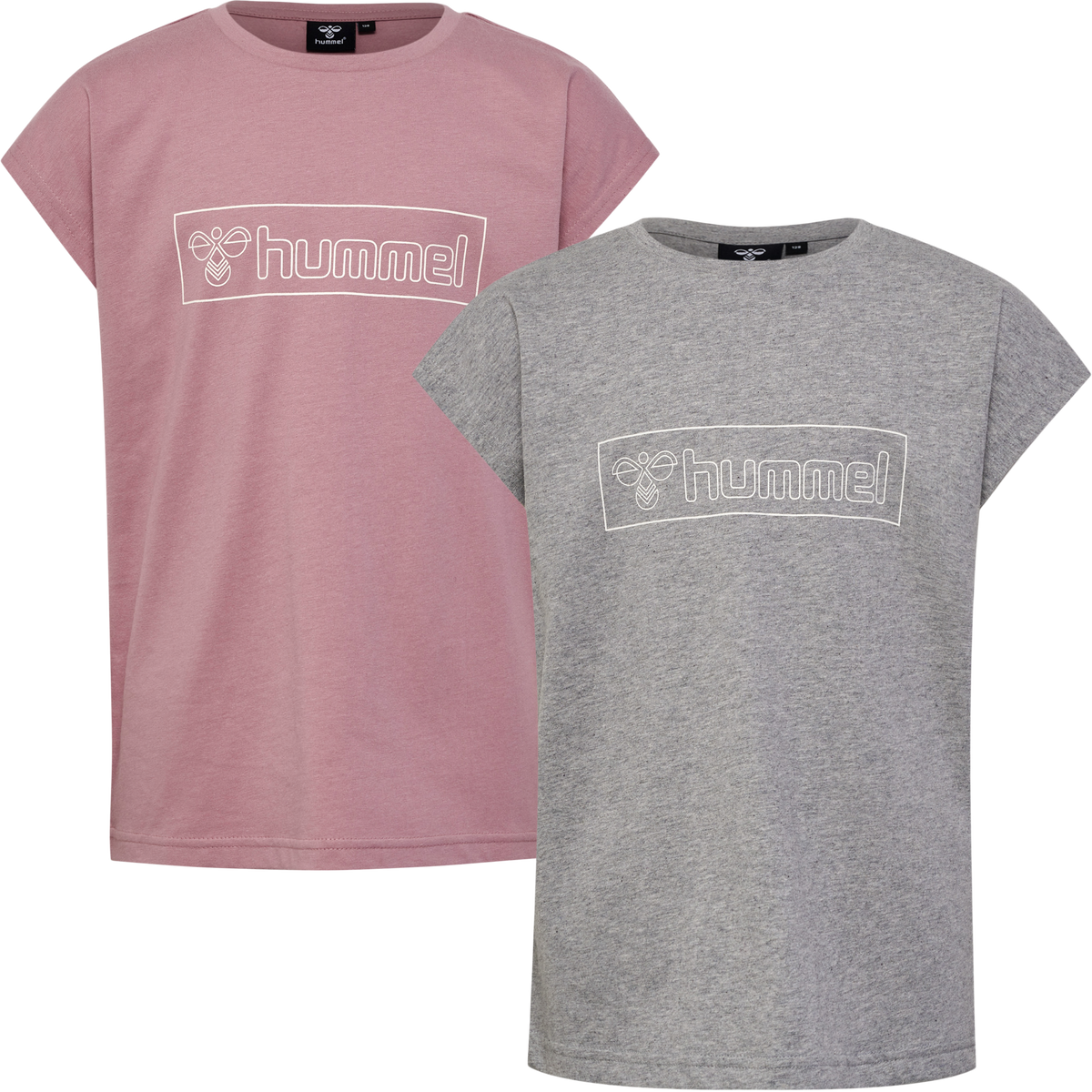 hmlBOXLINE T-SHIRT S/S 2 PK