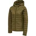 hmlRED QUILTED HOOD JACKET WOMAN