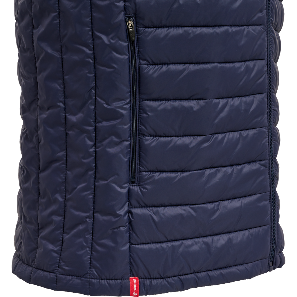 hmlRED QUILTED WAISTCOAT
