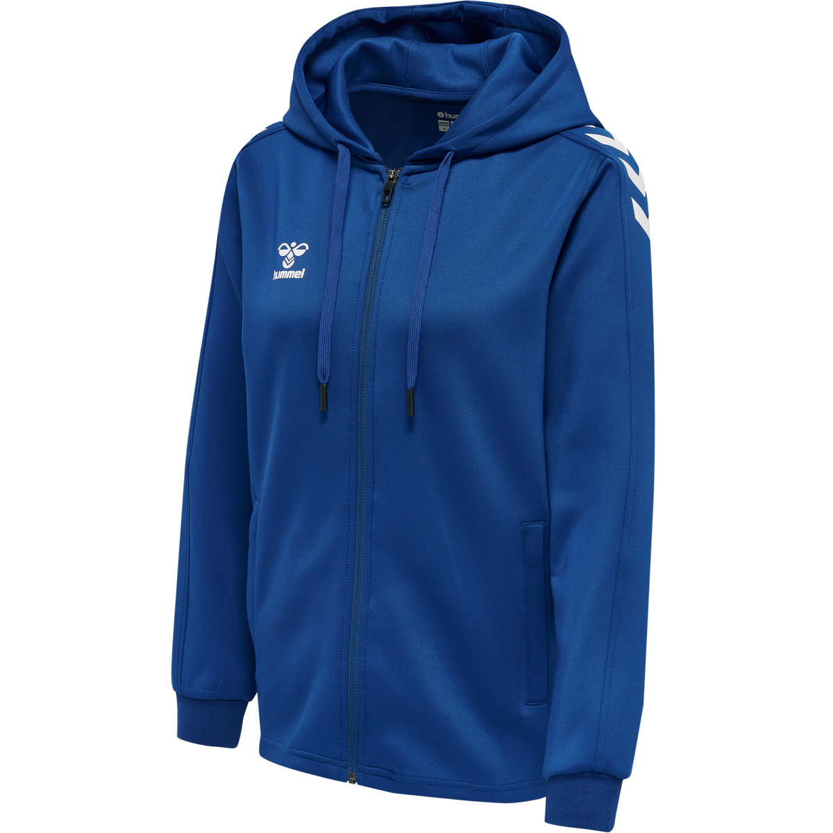hmlCORE XK POLY ZIP HOOD SWEAT WOMA