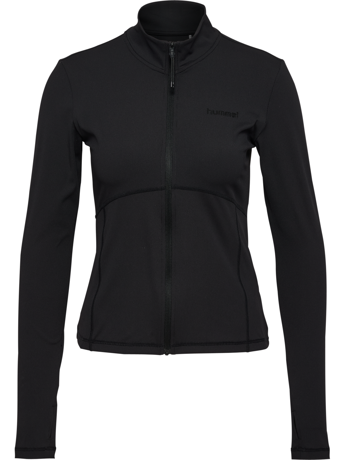 hmlPRIMA W RIB ZIP BLOUSE