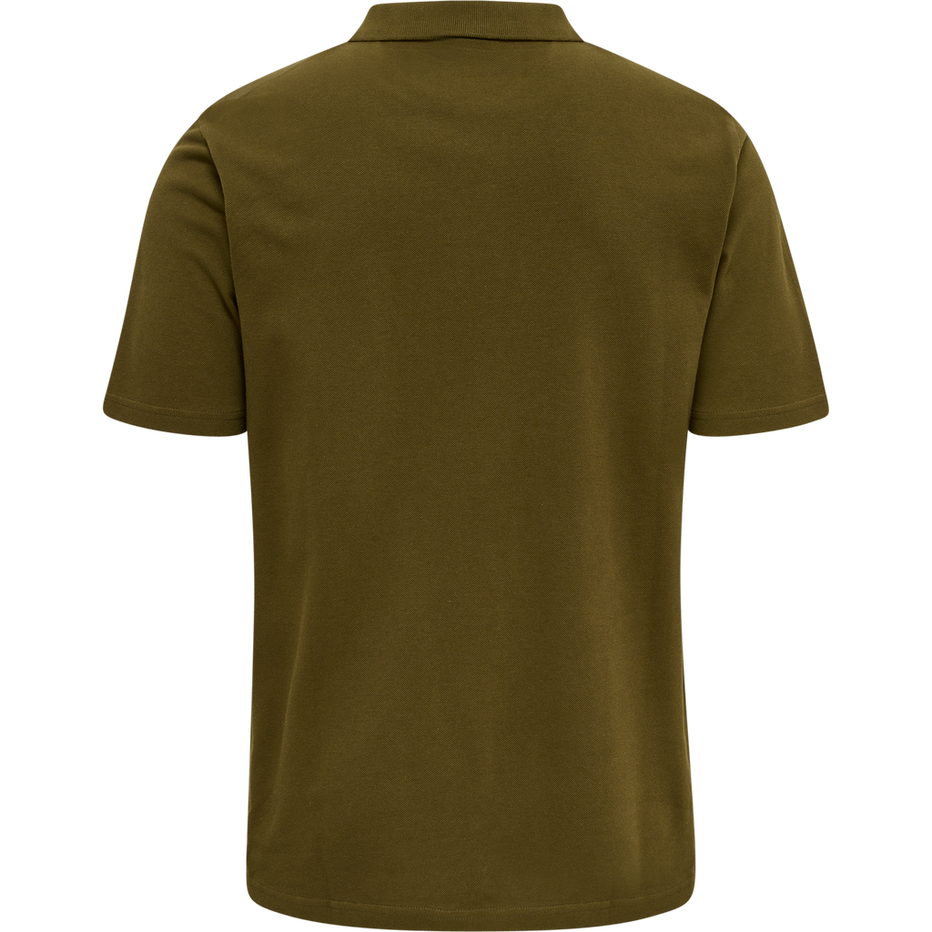 hmlRED STRETCH POLO