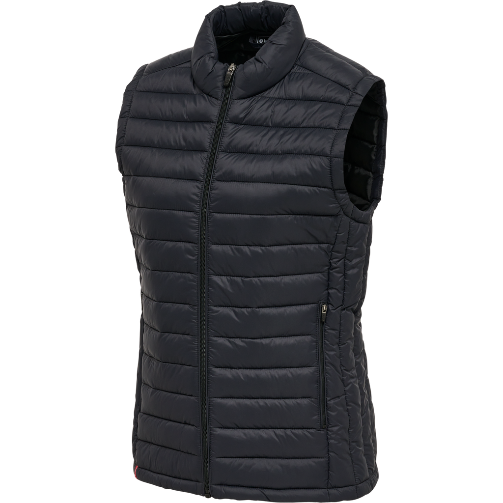 hmlRED QUILTED WAISTCOAT WOMAN