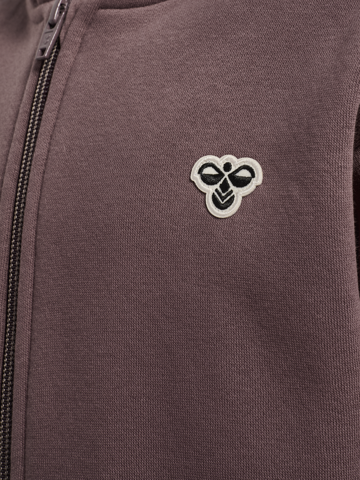 hmlJR LOOSE ZIP HOODIE BEE