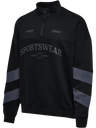 hmlOVERSIZED HALFZIP SW