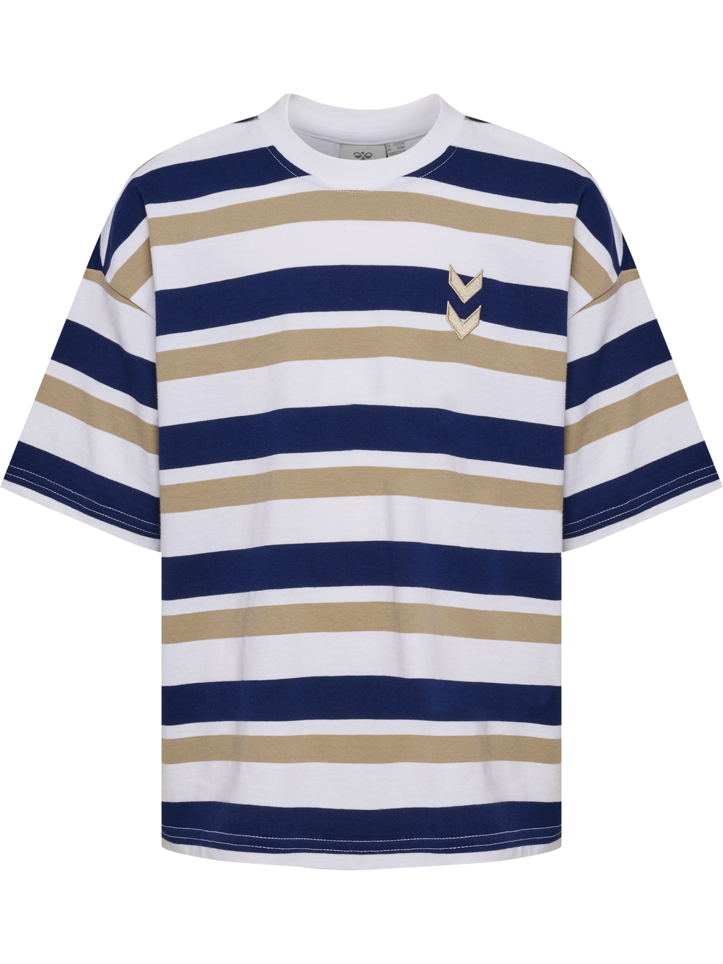 hmlJR SILLY S/S BOXY T-SHIRT STRIPE