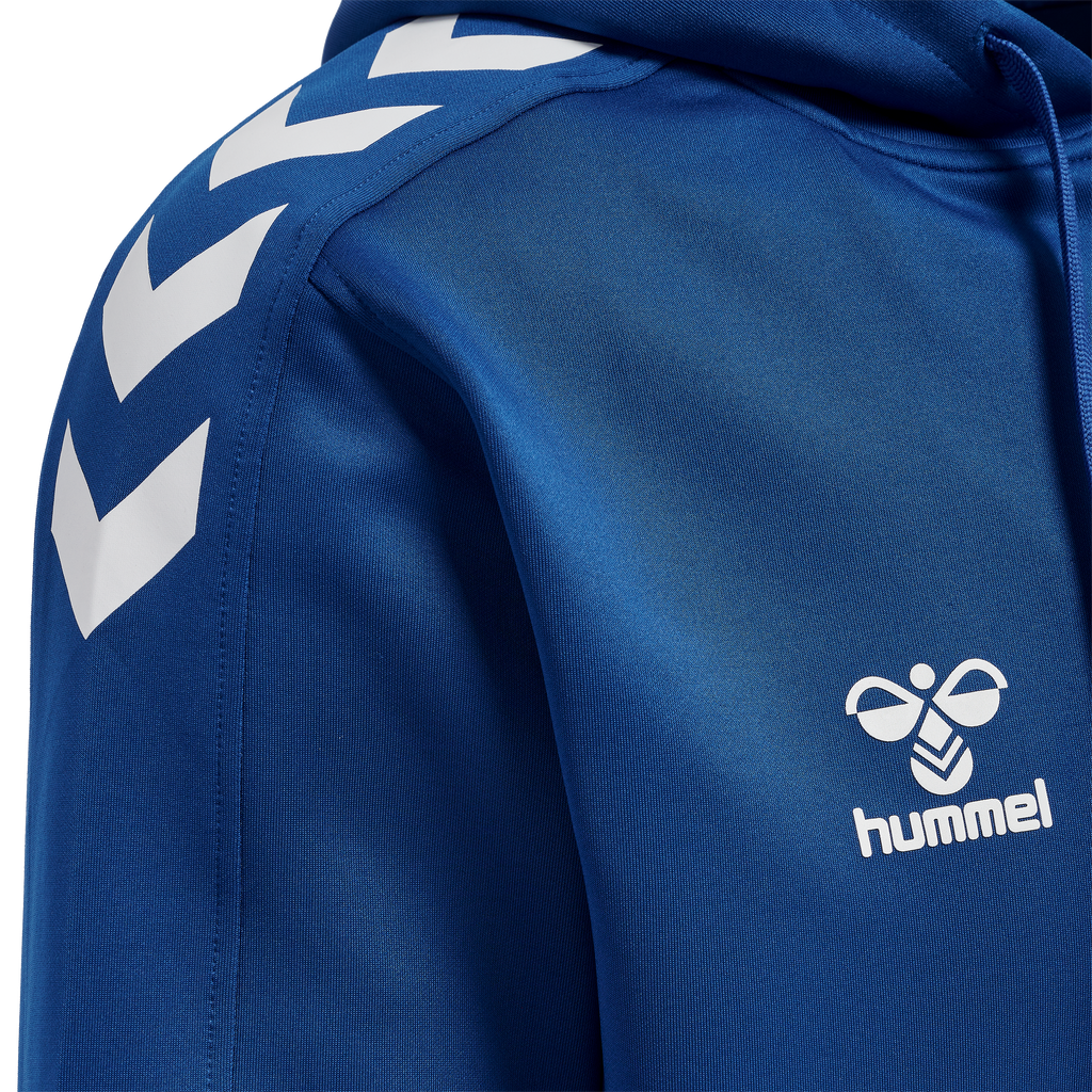 hmlCORE XK POLY ZIP HOOD SWEAT