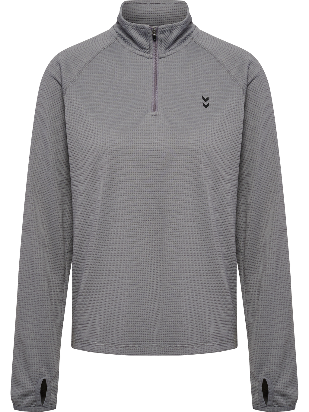 hmlPULSE W HALF ZIP MIDLAYER