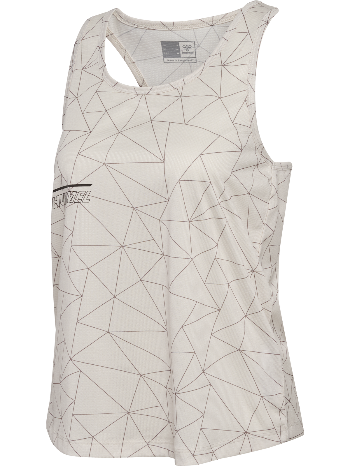hmlCOURT AOP LIGHT WEIGHT TANKTOP W LIGHT GREY