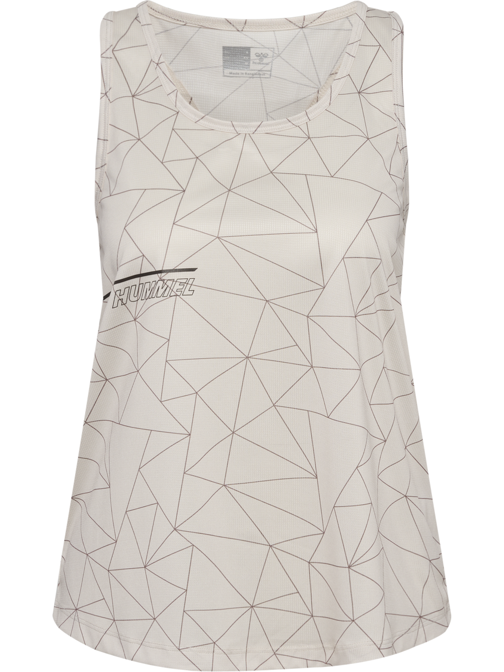 hmlCOURT AOP LIGHT WEIGHT TANKTOP W LIGHT GREY