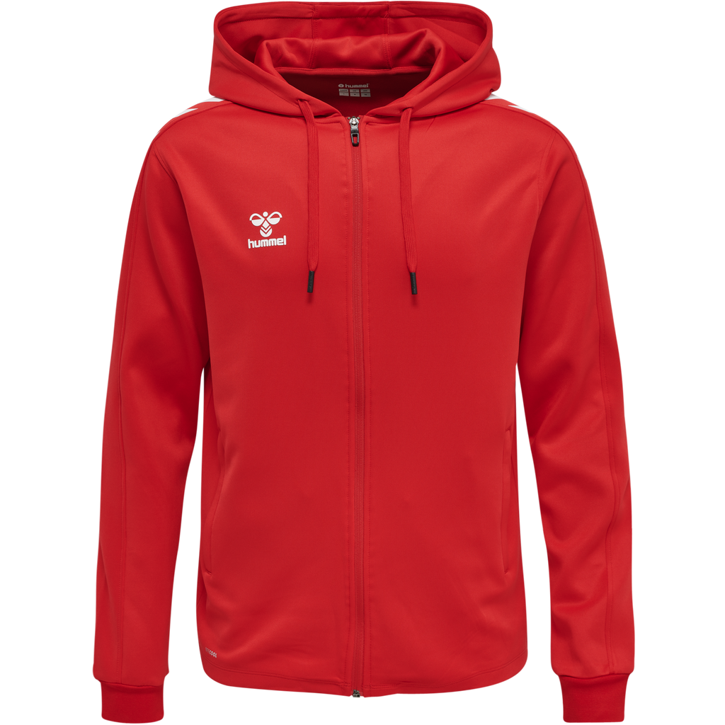 hmlCORE XK POLY ZIP HOOD SWEAT